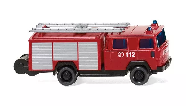 Wiking 096104 1/160 Scale Fire Brigade - Magirus LF 16 Fire Truck