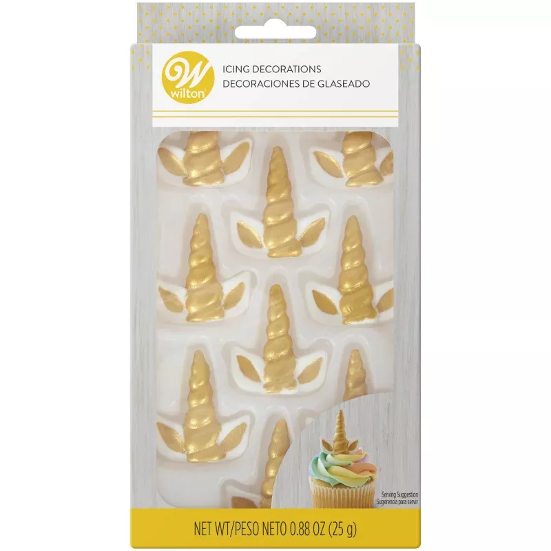 Wilton Unicorn Horn Royal Icing Set*