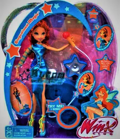 Winx Club Singsational Magic Bloom of Winx Club Doll 2005 Mattel J3895