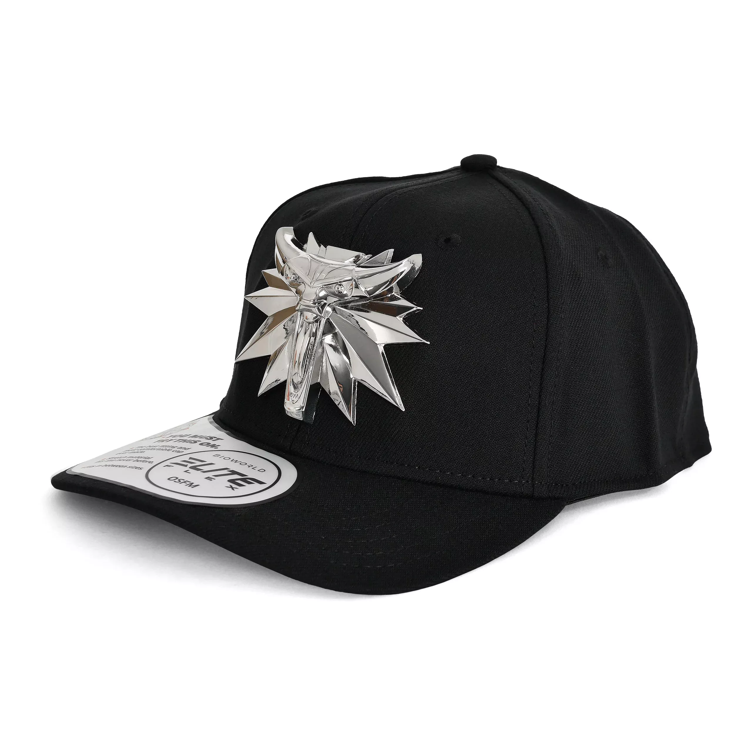 Witcher - Wolf Medallion Baseball Cap black