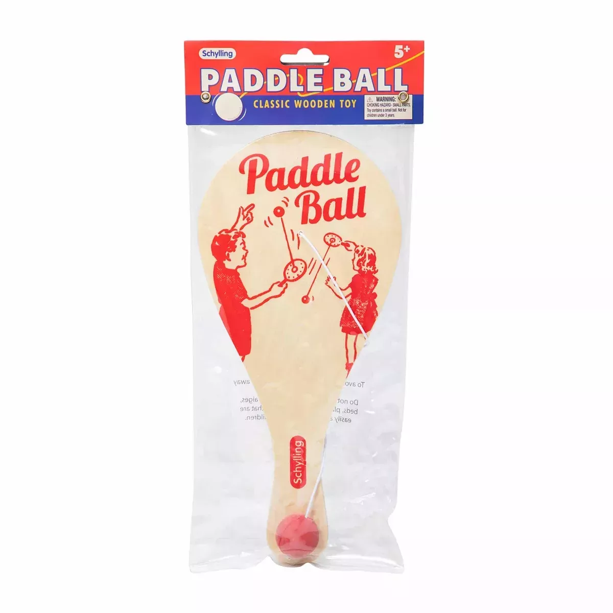 Wooden Paddle Ball