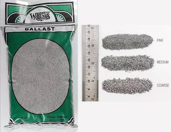 Woodland Scenics B82Ballast Medium Gray Bag