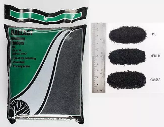 Woodland Scenics B83 Ballast Medium Cinder Bag