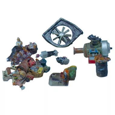Woodland Scenics D225 Industrial Junk HO Scale Kit