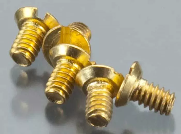 Woodland Scenics H845 Flat Head Screws 0-80 1/8" (5)