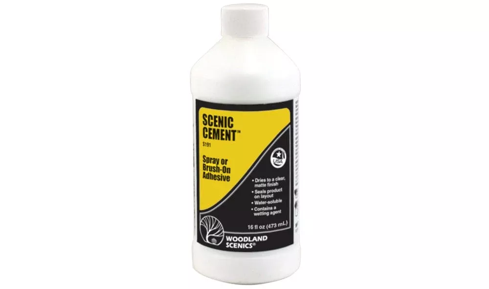 Woodland Scenics S191 Scenic Cement 16 oz