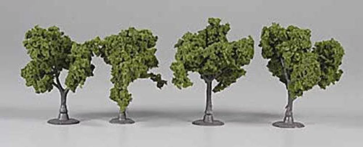 Woodland Scenics TR1504 N/HO Assembled Tree Medium Green 3" Train Scenery