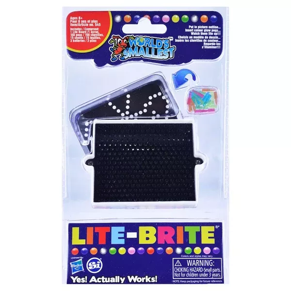 World's Smallest Lite-Brite Set
