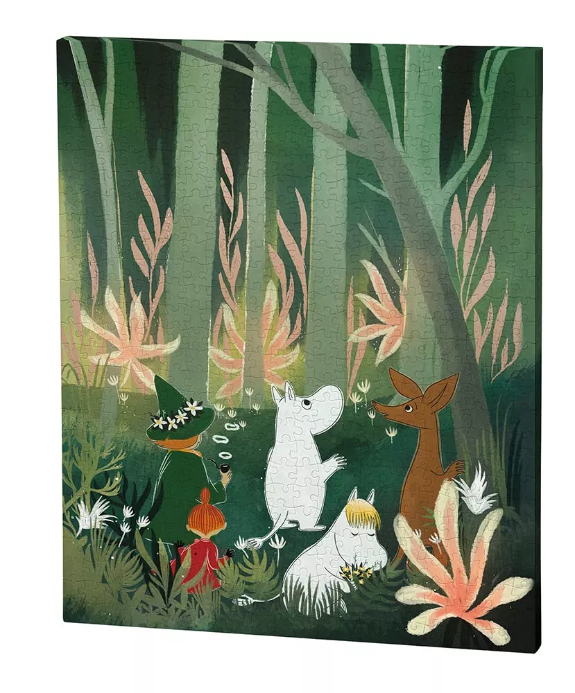 YANOMAN - 2306-02 Jigsaw Puzzle Moomin Treasure Hunting In The Forest - 586 Pieces