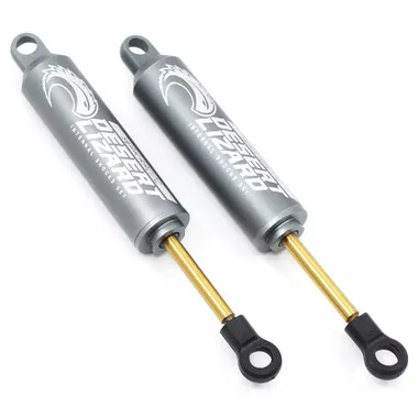 Yeah Racing 110mm Desert Lizard Two Stage Internal Shock (2) Gun Metal : Crawler