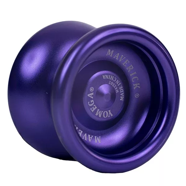 Yomega Elite Metals Maverick Level 3 Responsive Purple Yoyo