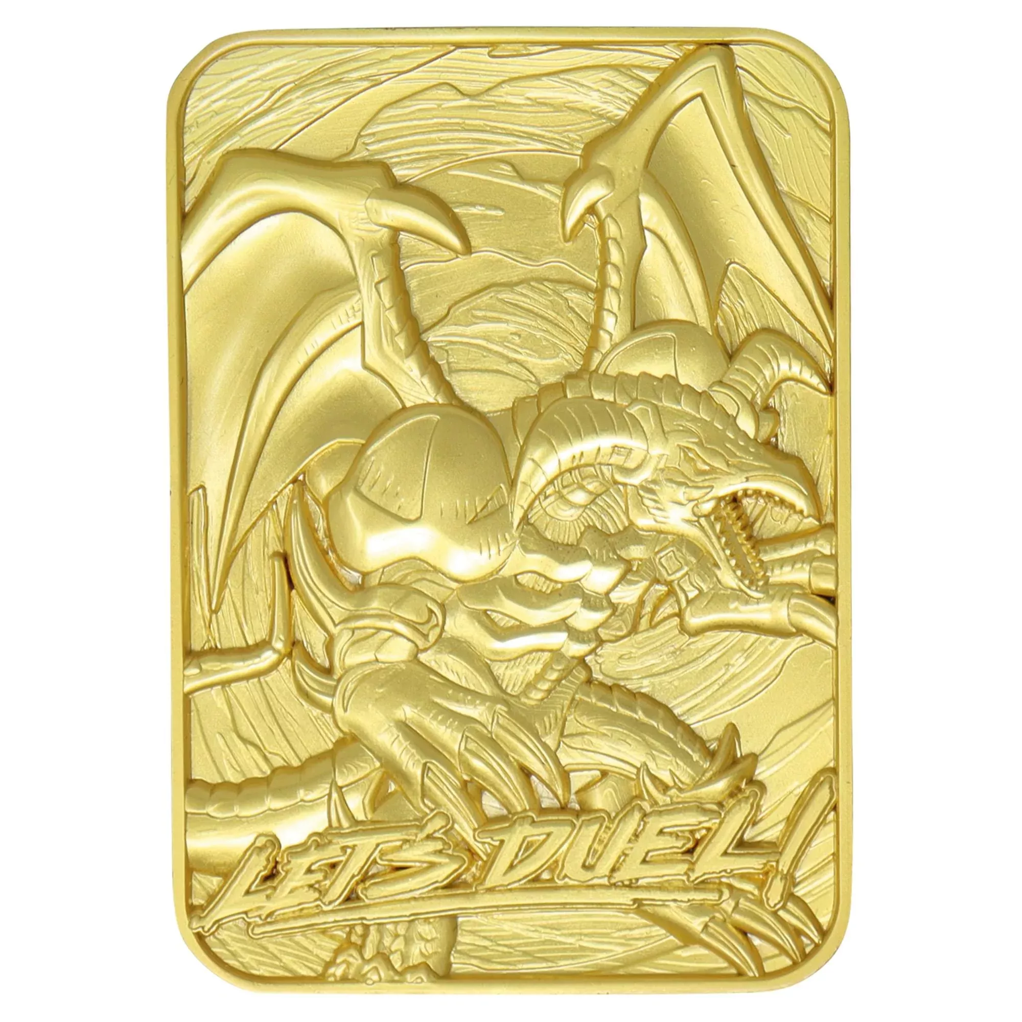 Yu-Gi-Oh! B. Skull Dragon Limited Edition 24K Gold-Plated Embossed Metal Card