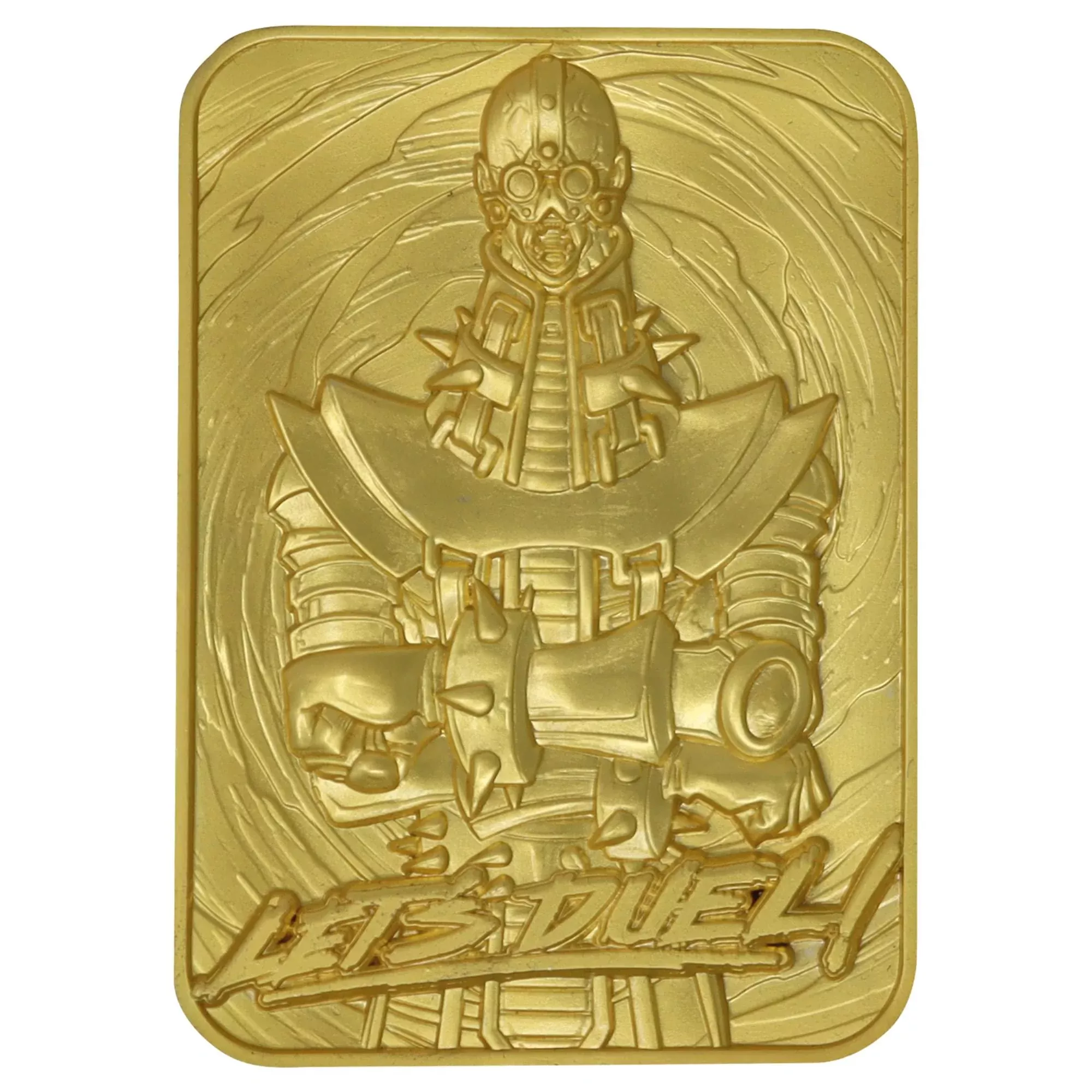 Yu-Gi-Oh! Jinzo Limited Edition 24K Gold-Plated Embossed Metal Card