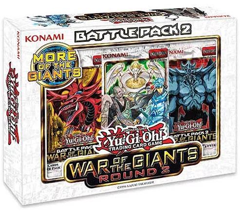 YuGiOh Battle Pack 2 War of the Giants Round 2 Battle Kit [6 Booster Packs & 1 Draft Pack]