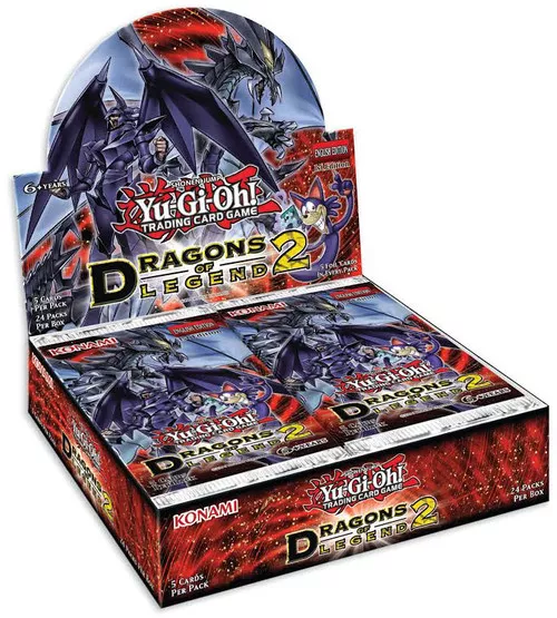 YuGiOh Dragons of Legend 2 Booster Box [24 Packs]