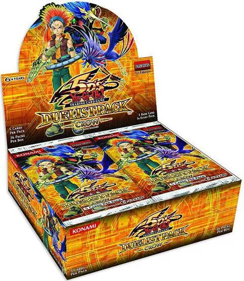 YuGiOh Duelist Pack Crow Booster Box [36 Packs]