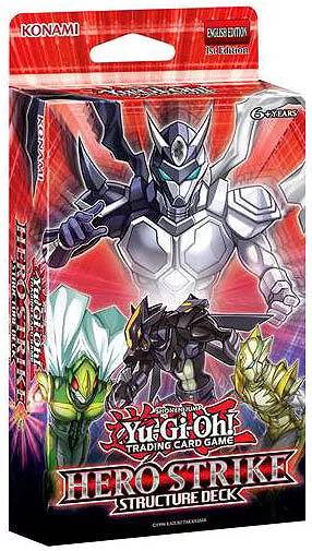 YuGiOh Hero Strike (1st Edition) Structure Deck