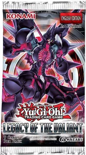 YuGiOh Legacy of the Valiant Booster Pack [9 Cards]