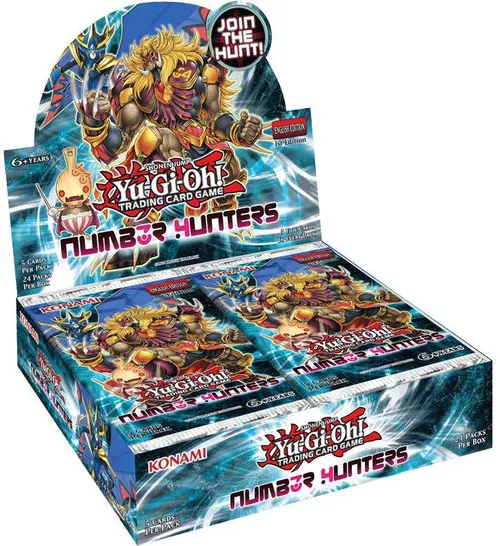 YuGiOh Number Hunters Booster Box [24 Packs]