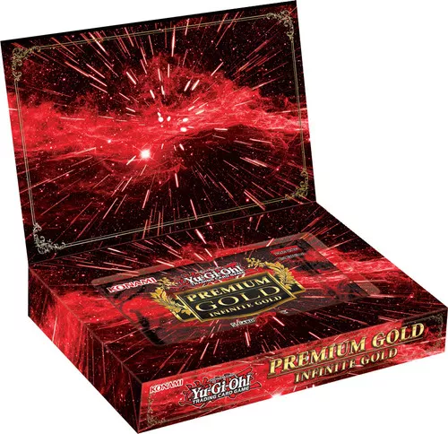 YuGiOh Premium Gold Infinite Gold MINI Box [3 Booster Packs]