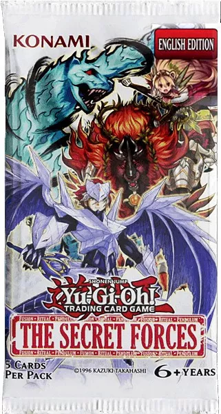 YuGiOh The Secret Forces Booster Pack [5 Cards]