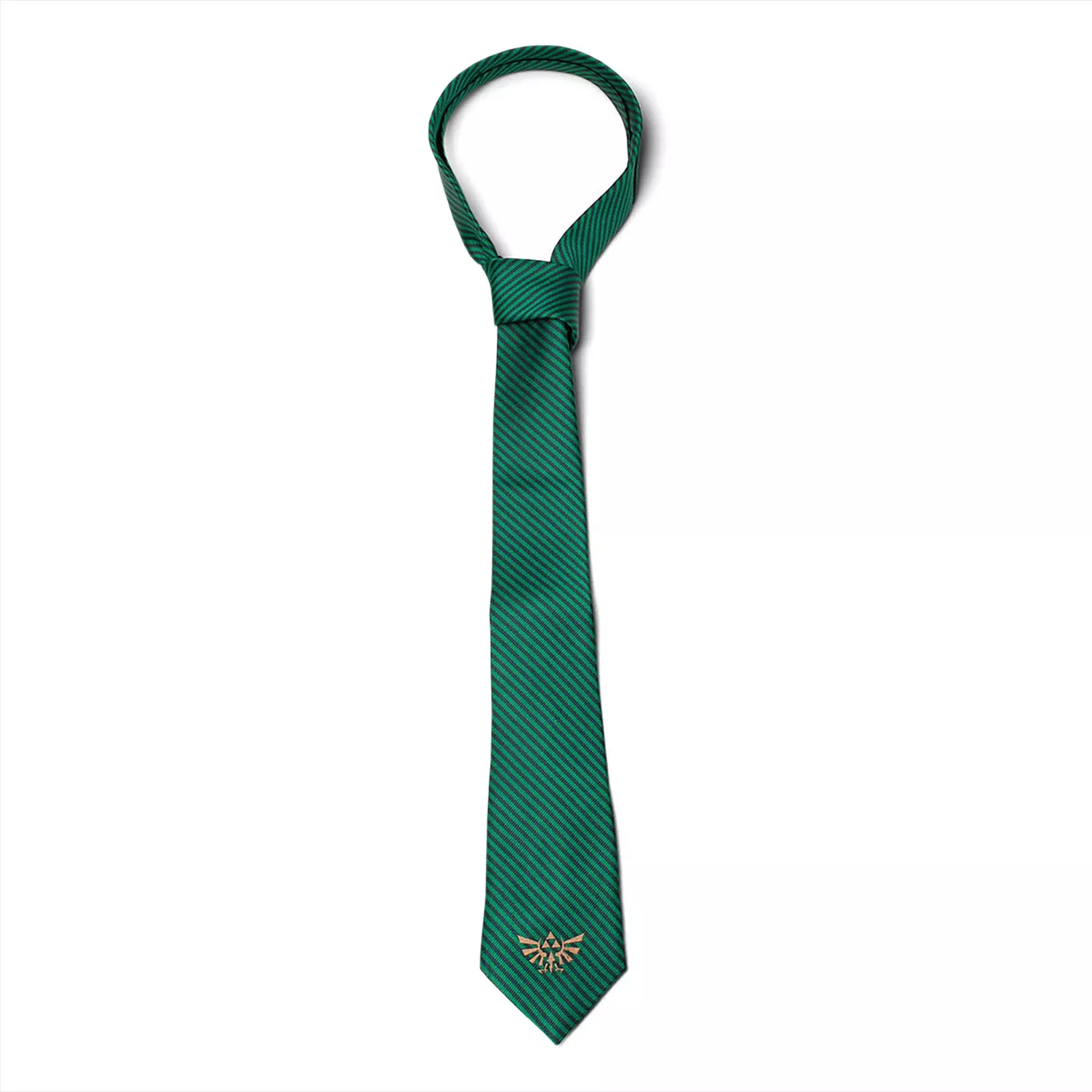 Zelda - Hyrule Logo Tie Green
