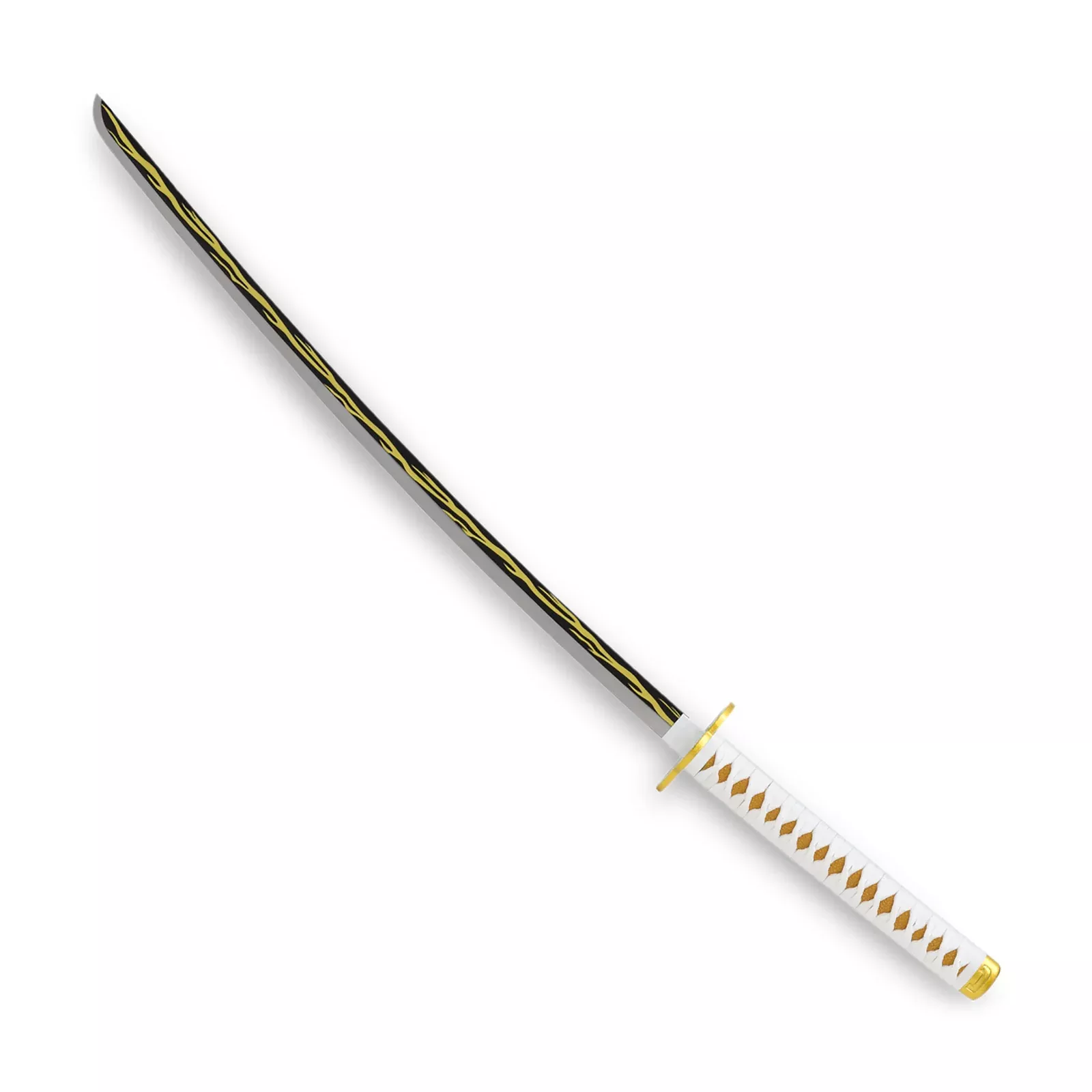 Zenitsu Agatsuma Katana Replica with Saya for Demon Slayer Fans
