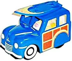 Zhu Zhu Pets Wooden Wagon & Surfboard Accessory Set