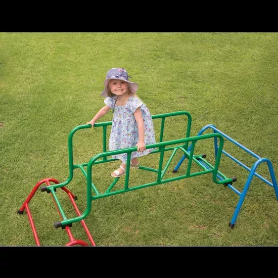 Zig-n-Zag Crosser Aluminium Climbing Frame
