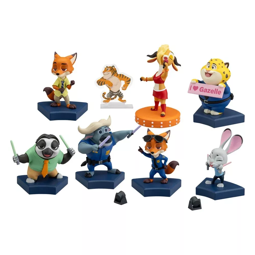 Zootopia Mini Egg Attack Blind Box Figures Concert Series 8cm Assortment (6)