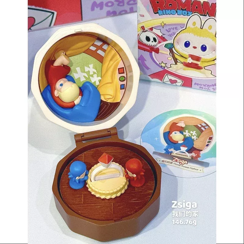 Zsiga Pop Mart Romantic Ring Box Series 4 Zsiga Home Sweet Harbor