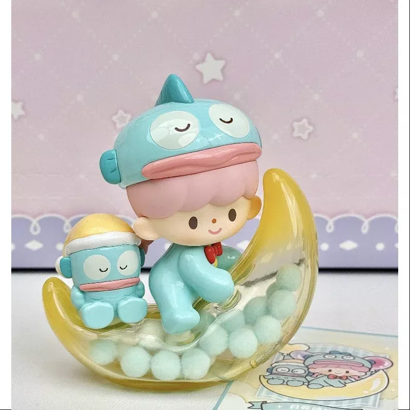 zZoton Sanrio Characters Preparation Before Bedtime Series Moon Choir Hangyodon zZoton